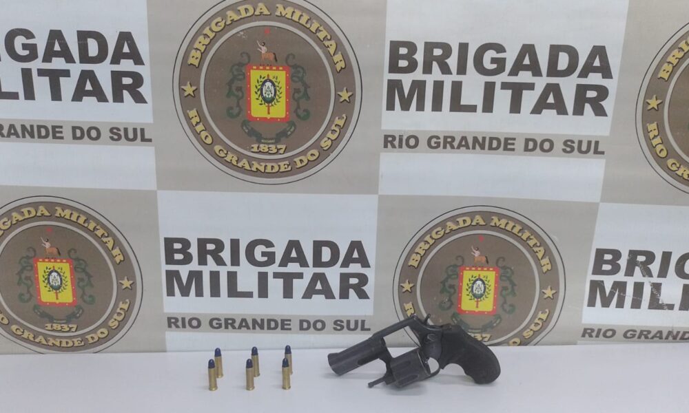 Brigada Militar Prende Homem Foragido Por Porte De Arma De Fogo Em